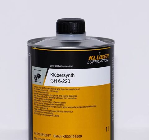 KLUBER Klubersynth GH 6-220 - масло редукторное для зубчатых передач - 1 л