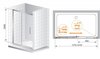 Cezares PREMIER-SOFT-W-BF-1-130-C-Cr-IV PREMIER-SOFT-W-BF-1-130-C-Cr-IV Душевая дверь