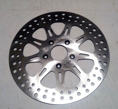 Диск тормозной передний на Harley Davidson SPORTSTER, DYNA, SOFTAIL, TOURING / silver