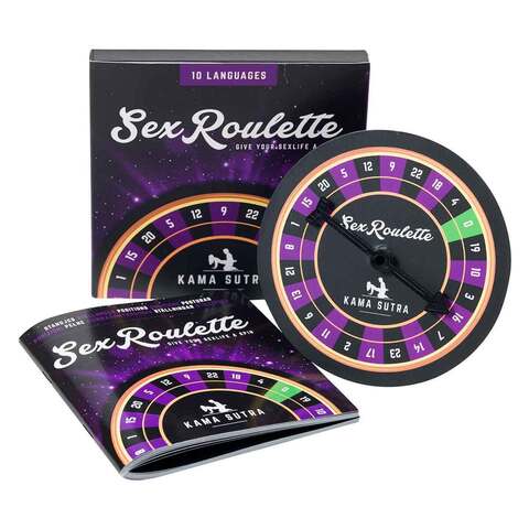 Настольная игра-рулетка Sex Roulette Kamasutra - Tease&Please TSPS-E29278