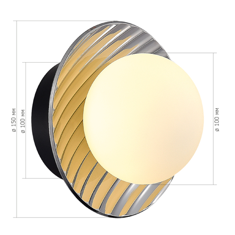 Светильник настенный ST Luce Noon SL1521.401.01