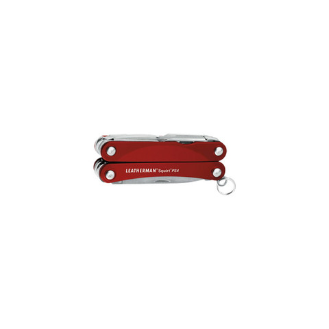 Мультитул Leatherman Squirt PS4 красный (831227)