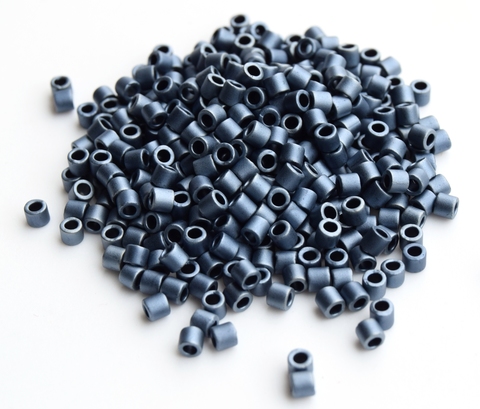 DBM-0301 Бисер цилиндрический Миюки делика 10/0 /Miyuki delica 10/0 Blue Gray Matted