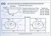 Врезная раковина Gid NYJ843-60