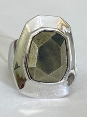 Пирит (кольцо из серебра)