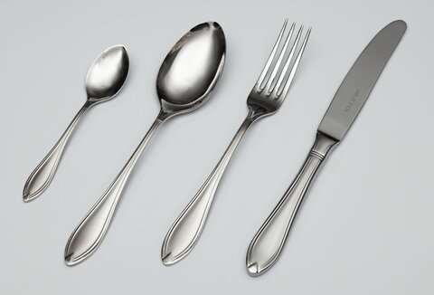 Набор столовых приборов на 6 персон 24 предмета Belo Inox Tamisa матовый