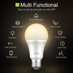 Умная лампа Nitebird Smart bulb, цвет белый