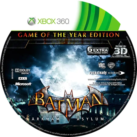 Batman Arkham Asylum: GoTY Edition [Xbox 360]