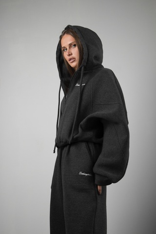 Толстовка с капюшоном WARM ANTRACITE