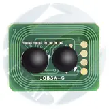 Чип БУЛАТ 44643001 для Oki C801, C821 (Жёлтый, 7300 стр.)