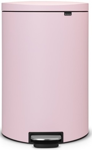 Ведро для мусора Brabantia FlatBack 40л розовое
