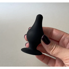 Анальный плаг черный MODEL 2 от SILEXD (XS: 6,4*2,5 см.)