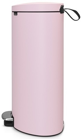 Ведро для мусора Brabantia FlatBack 40л розовое