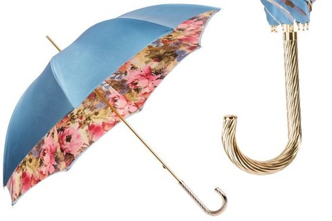 Зонт-трость Pasotti Umbrella with Flowers Inside, Италия.