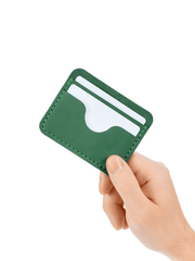 Картхолдер "2 кармана" Зеленый