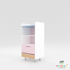 Тумба для входной группы из коллекции "Яслиград" (голубая полка)