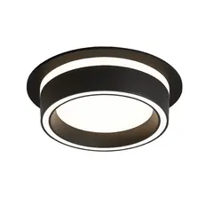 Светильник встраиваемый Vaes SIRIUS V‑R GX53, чёрный, цоколь GX53