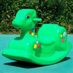 Качалка балансир Для Помещений «Оленёнок» Зелёный