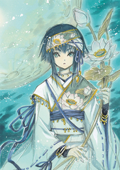 CLAMP COLOR SHIRO, официальные иллюстрации с выставки CLAMP (ПРЕДЗАКАЗ!)
