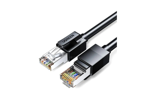Кабель сетевой UGREEN NW316 (55174) Cat6 F/UTP Ethernet Cable 5m Black