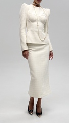 Жакет-корсет с баской