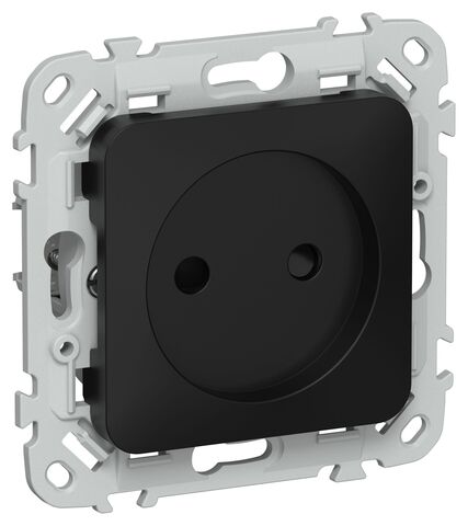 FLITE Роз. без з/к с з/ш б/к 10А РСш01-1-ФлЧ чер. IEK