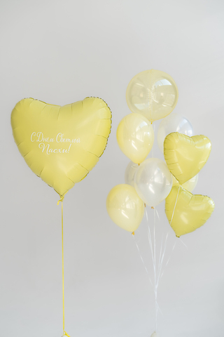 Связка гелиевых шаров Солнечное тепло