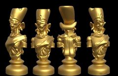 Силиконовый молд Шахматная фигура № 1 