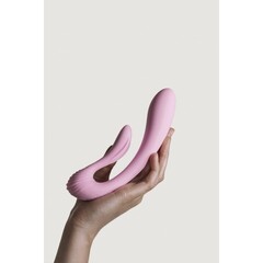 Двойной вибратор G-WAVE розовый от Adrien Lastic