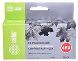 Картридж струйный Cactus CS-PGI480XXLBK черный пигментный (24.4мл) для Canon Pixma TR7540, TR8540, TS6140, TS8140
