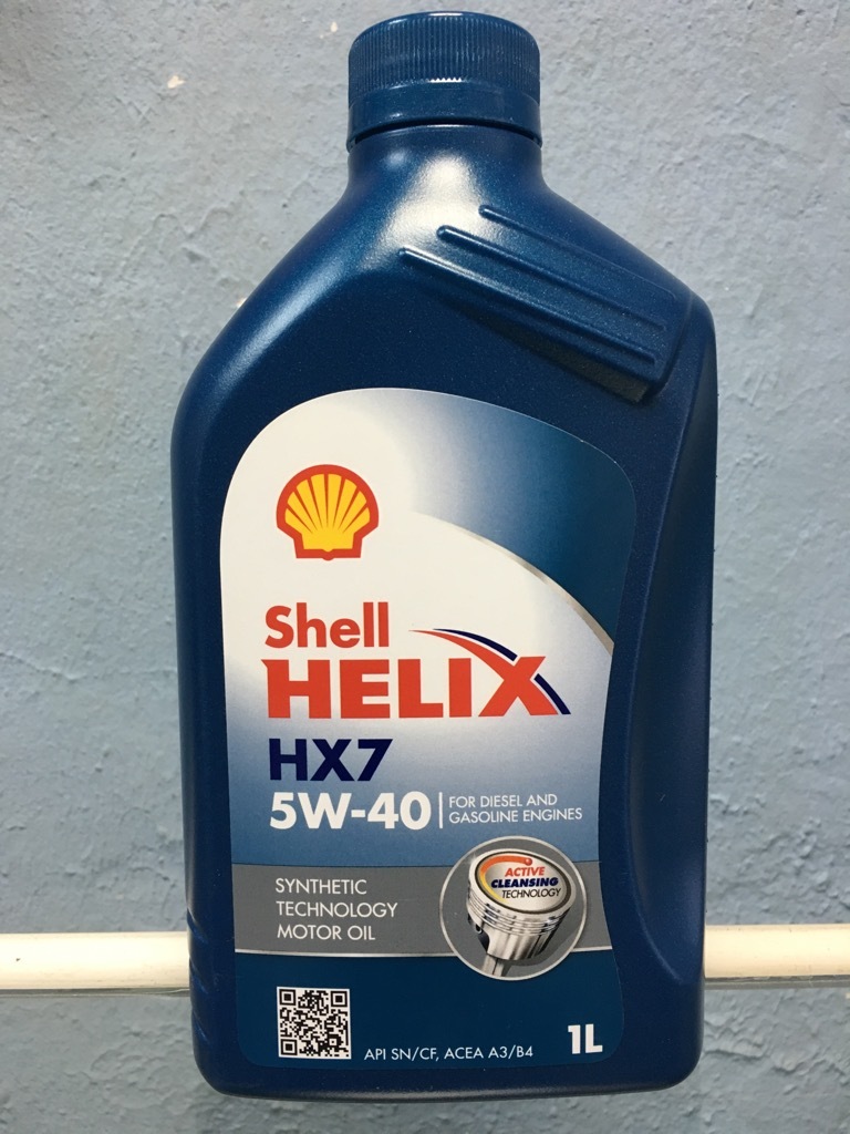 Моторное масло shell hx7