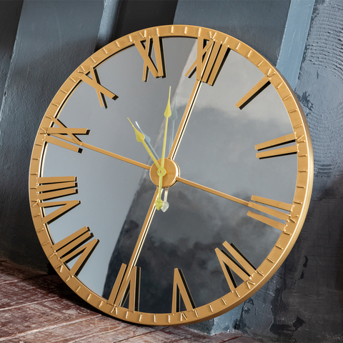 Часы зеркальные Объект мечты Энтони голд