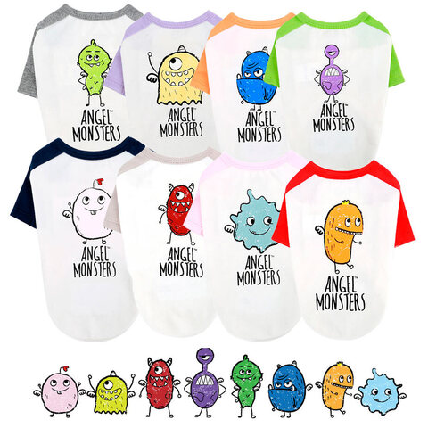 544 Футболка для собак "Монстрик" / "Angel Monsters"