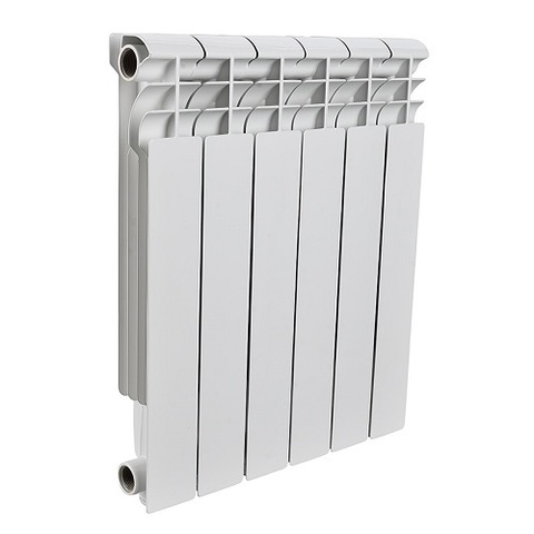 Радиатор алюминиевый секционный ROMMER Profi 500 - 6 секций