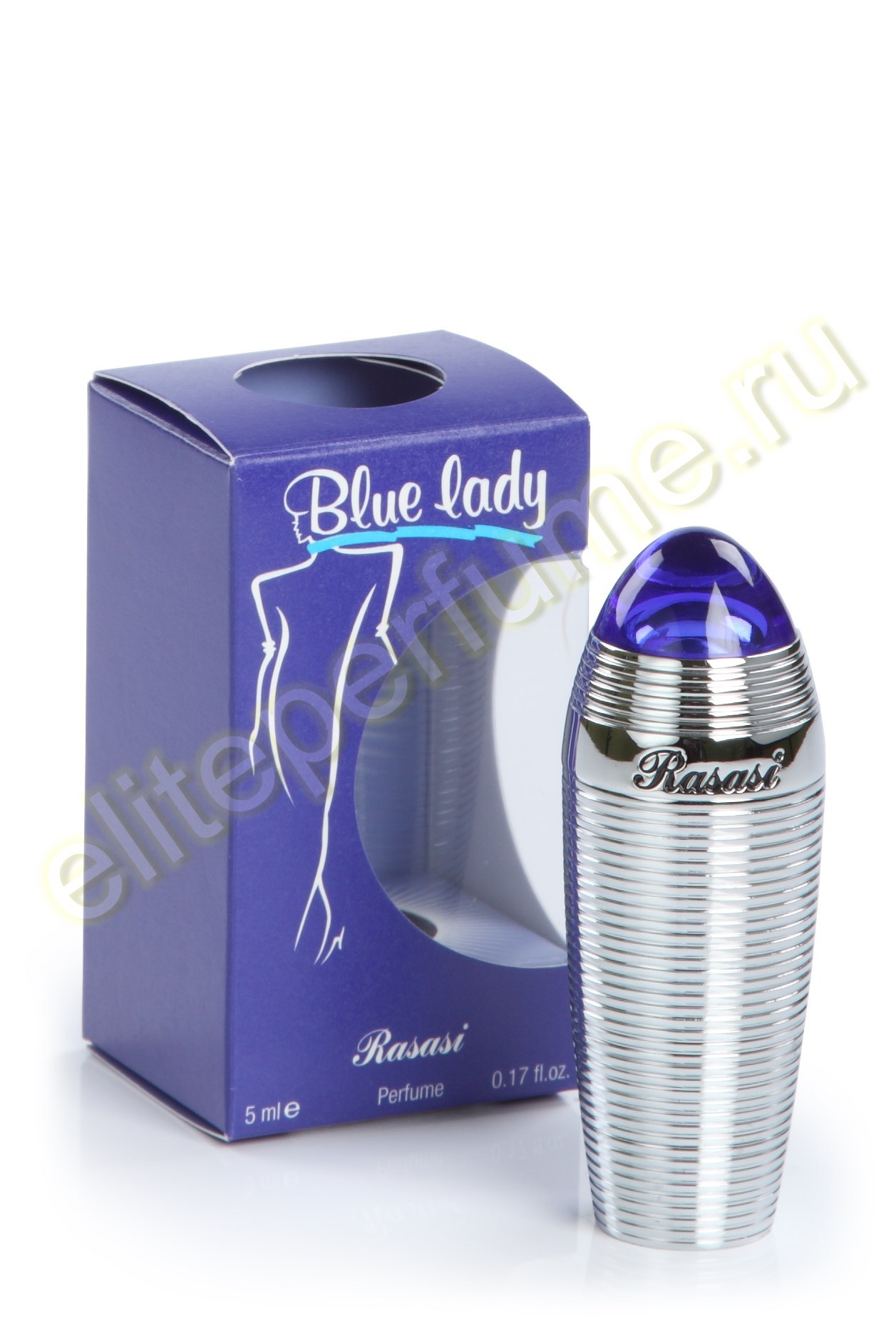 Синий женский Blue Lady 5 мл арабские масляные духи от Расаси Rasasi Perfumes