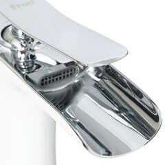 Смеситель для раковины, Frap, корот изл, с картриджем, бел, F1052-52