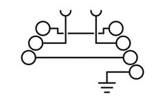 VIOK 1,5-D/TG/D/PE-Заземляющие клеммы для выполнения проводки в зданиях