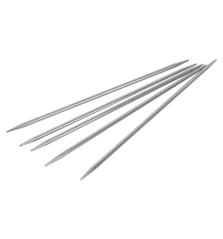 Спицы чулочные Nova Metal Knit Pro 20 см 4.00 мм, (10109), (5 шт.)