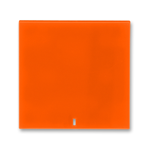 Клавиша одноклавишного выключателя с линзой. Цвет Оранжевый. ABB. Levit(Левит). 2CHH590443B8066