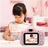 Детский цифровой фотоаппарат с прорезиненным покрытием (АКБ 400Mah) (Розовый)