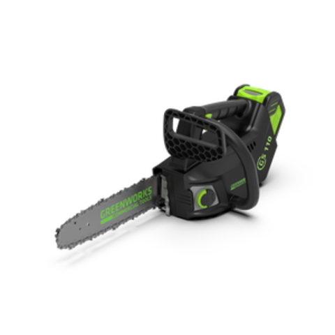 Аккумуляторная цепная пила Greenworks GD40TCS, 2003807,40v, 25 см, без АКБ и ЗУ
