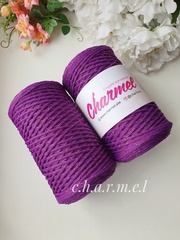 Magic Orchid 2 mm polyester cord with lurex