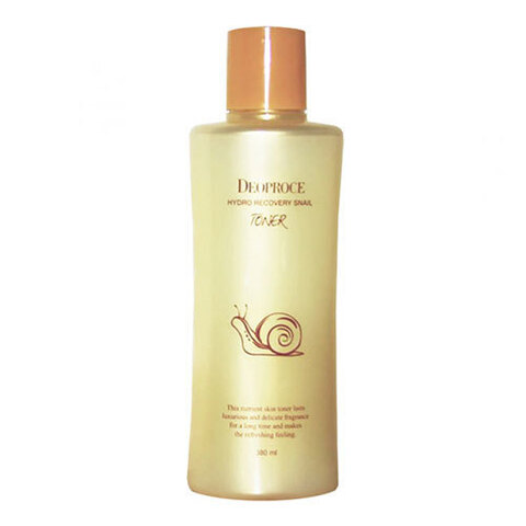 Deoproce Hydro Recovery Snail Toner - Тонер для лица с муцином улитки