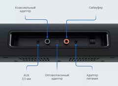 Саундбар Xiaomi Cinema Edition Ver. 2.0 черный