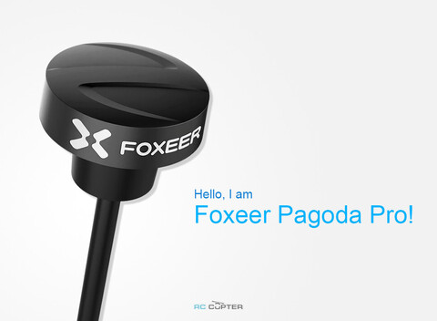 Антенна Foxeer Pagoda PRO 5.8G RHCP Omni FPV Antenna SMA red long PA1391