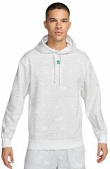 Куртка теннисная Nike Court Heritage Dri-Fit Fleece Tennis Hoodie - white/white