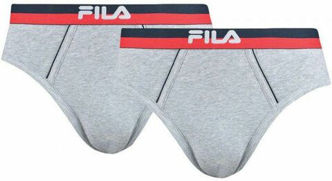 Боксерки теннисные Fila Man Brief 2P - grey