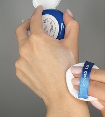 Солнцезащитный кушон с берёзовым соком Round Lab Birch Juice Moisturizing Sun Cushion SPF50+ PA++++