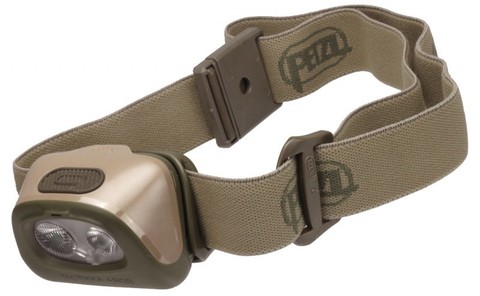 Картинка фонарь налобный Petzl Tactikka + Пустыня - 4