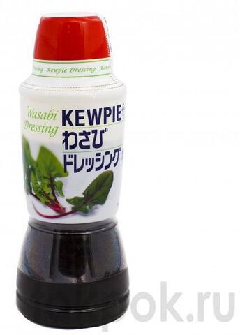 Соус дрессинг с васаби и японской ламинарией Kewpie Wasabi Dressing, 380 мл